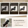 Fries - Hengst - Modern Light Box met batterij (Wandlamp) middel -USP_dimbaarNL