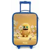 Monster - Wezen - Bloem - Geel Kinderkoffer - Blauw klein -zz3dotto