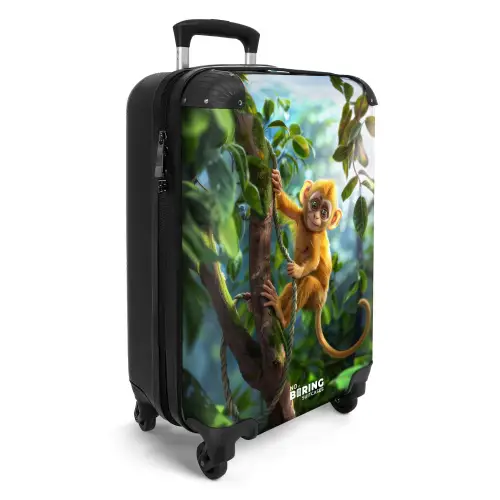 Alex aapje Koffer - NBS - Handbagage middel -productfoto_3d