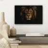 Leeuw - Goud - Druppels canvas 2cm klein -sfeer6