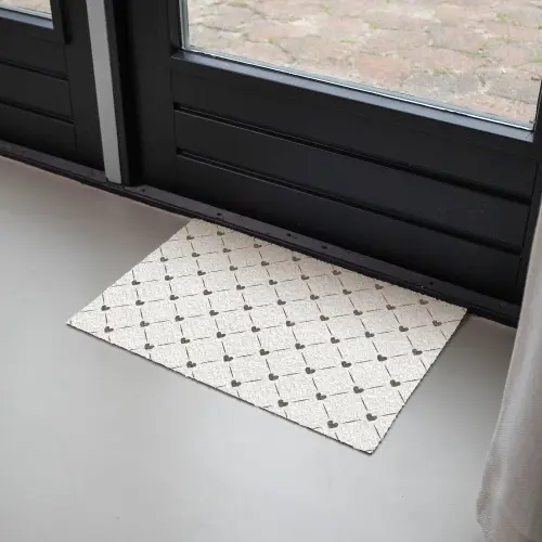 Patroon - Hartjes - Strepen - Ruiten Deurmat klein 898 -sfeer2