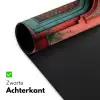 Lantaarn - Deur - Turquoise Muismat XXL klein -sfeer2