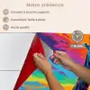 Giraffe - Savanna - Lucht - Gekleurd keuken achterwand spatscherm klein -spatscherm_FR