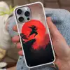 Zon - Krijger - Bomen - Bergen Hoesje iPhone 16 Pro Max met koord klein -sfeer3