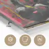 Graffiti - Chimpansee - Dieren - Street art - Banksy plexiglas 5mm klein -sfeer2