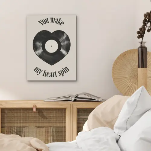 Love - Muziek - Quote PET vilt klein -sfeer3