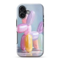 Dier - Ballon - Pasteltinten - Glanzend Toughcase MagSafe Apple iPhone 17 klein -3d