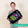 Neon - Graffiti - Voetbal - Kleurrijk Kinderkoffer - Zwart klein -sfeer4_NL