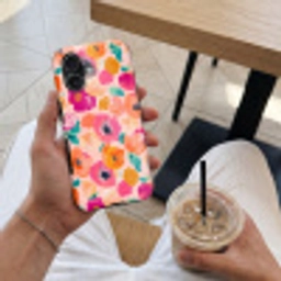 Bloesems - Vrolijk - Kleurrijk Toughcase MagSafe Apple iPhone 17 klein 1017 -Sfeer1M