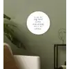 Quotes - Ik heb het nog nooit gedaan dus - Baby - Kinderen - Pippi Langkous Wandcirkel kunststof plaat 5mm dik klein -sfeer3