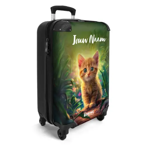 Kees kitten NBS - Handbagage koffer - Kinderen Unisex middel -productfoto_3d
