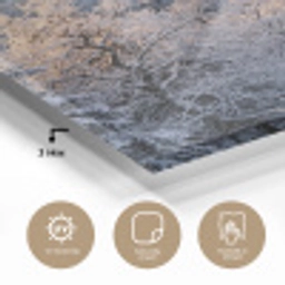 Bos - Bergen - Goud - Winter - Warm plexiglas 5mm klein -sfeer2