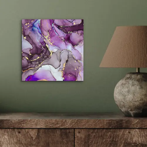 Marmer - Roze - Paars - Gold aluminium wit klein -sfeer2
