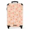Zeester patroon roze NBS - Handbagage koffer - Kinderen Unisex middel -productfoto_recht