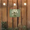 Lint - Boeket - Groen - Quote tuinposter los doek klein -sfeer1