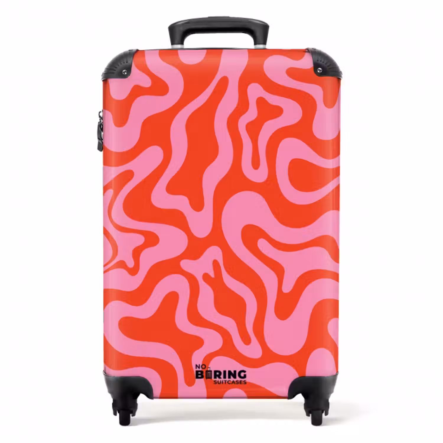 Suitcase - Abstract - Organic Pink/Red
