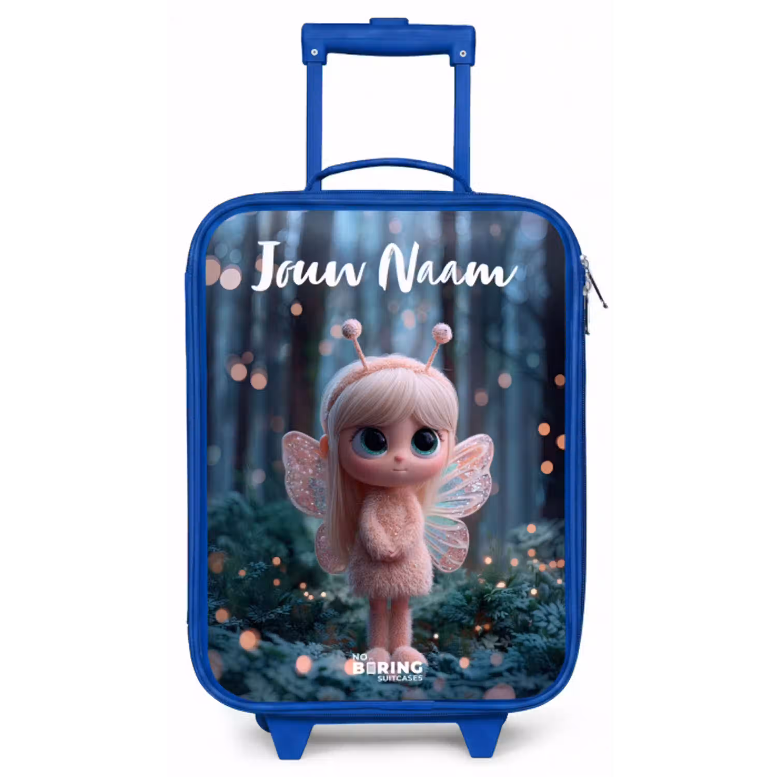 Fairy - Bos - Glitters Kinderkoffer - Blauw klein -zz3dotto