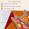 Vaas - Bloemen - Oranje keuken achterwand spatscherm klein -spatscherm_NL