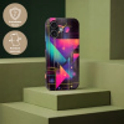 Driehoeken - Cirkels - Abstract - Sterren Toughcase MagSafe Apple iPhone 17 klein -USP_PrintM_DE