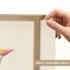 Vogel - Minimalistisch - Geel Light Box met batterij (Wandlamp) middel -USP_websiteprintNL