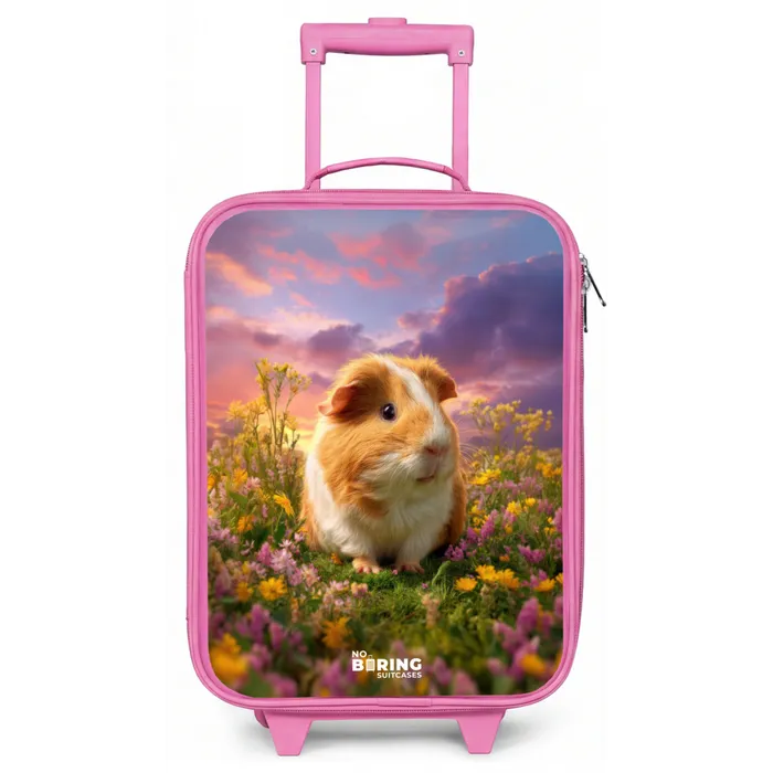 Cavia - Natuur - Dier Kinderkoffer - Roze klein -zz3dotto
