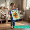 Dino - Natuur - Groen Kinderkoffer - Blauw klein -sfeer2_NL