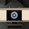 Vinyl - LP - Delfts Blauw - Muziek keuken achterwand spatscherm klein -sfeer1