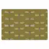 Libellen - Patroon - Groen Placemat vinyl groot 368 -zzsfeer1_Kitchenyeah-website