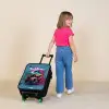 Monster Wheels Kinderkoffer - Zwart klein -sfeer1