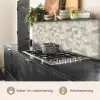 Mozaïek - Stenen - Beige keuken achterwand 2 middel 871 -usp_NL