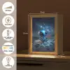 Ruimtewezen - Blauw - Galaxy Light Box met kabel klein -USP_NL