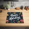 Feestelijk - Kerstgroet - Kleurrijk Inductie beschermer vinyl 3mm middel -sfeer5