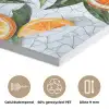 Schijfjes - Fruit - Oranje - Mozaïek PET vilt klein -closeup_NL