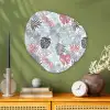 Bladeren - Jungle - Pastel - Tropisch Wandcirkel Organisch Plexiglas middel -sfeer2