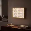 Bloemen - Hartjes - Patroon Light Box met batterij (Wandlamp) middel 907 -sfeer1