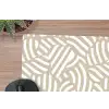 Abstract - Modern - Beige muismat rubber klein 262 -closeup
