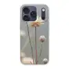 Strobloemen - Wit - Daglicht Telefoonhoesje iPhone 17 Pro klein -3d