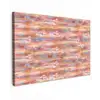 Vloeiend - Olie - Verf - Kleur Tuinposter op houten frame 2 cm dik klein 845 -3d