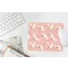 Modern - Kraanvogels - Roze muismat rubber klein 262 -witbureau
