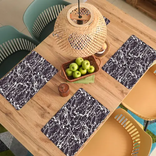 Spat - Waterverf - Wit Placemat vinyl groot 368 -zzsfeer5_Kitchenyeah-website