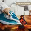Vlinder - Bloemen - Oranje Wandkleed katoen klein -sfeer9