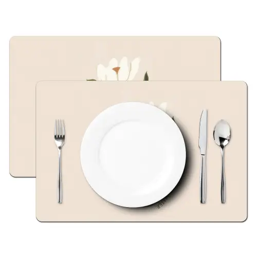 Bloem - Wit - Vaas - Quote Placemat vinyl groot -zzsfeer2_Kitchenyeah-website