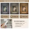 Hert - Bosbeek - Mystiek Light Box met kabel (Tafellamp) klein -USP_lichtkleurNL