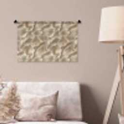 Waaierstructuren - Beige - Vezeltextuur Wandkleed katoen klein 269 -sfeer4