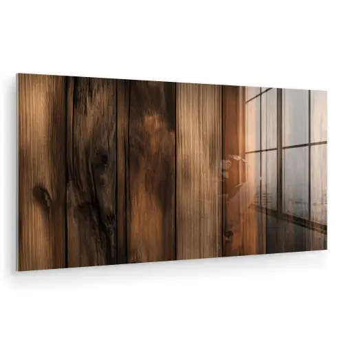 Hout - Rustiek - Donkere Planken plexiglas 5mm klein -zzzproduct_nieuw