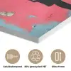 Graffiti - Meisje - Ballon - Banksy - Street art PET vilt klein -closeup_NL