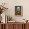 Kerstboom - Cadeau - Kerst - Winter Light Box met kabel (Tafellamp) klein -sfeer2