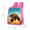 Zandsloper Kinderrugzak - Roze middel -productfoto_formaten