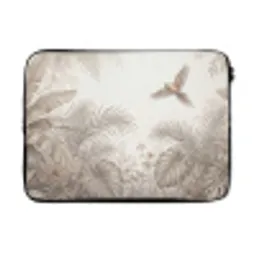 Papagaai - Jungle - Tropisch laptophoes neopreen klein -3d