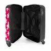 Madeliefjesmania hotpink Koffer - NBS - Handbagage middel -binnenkant